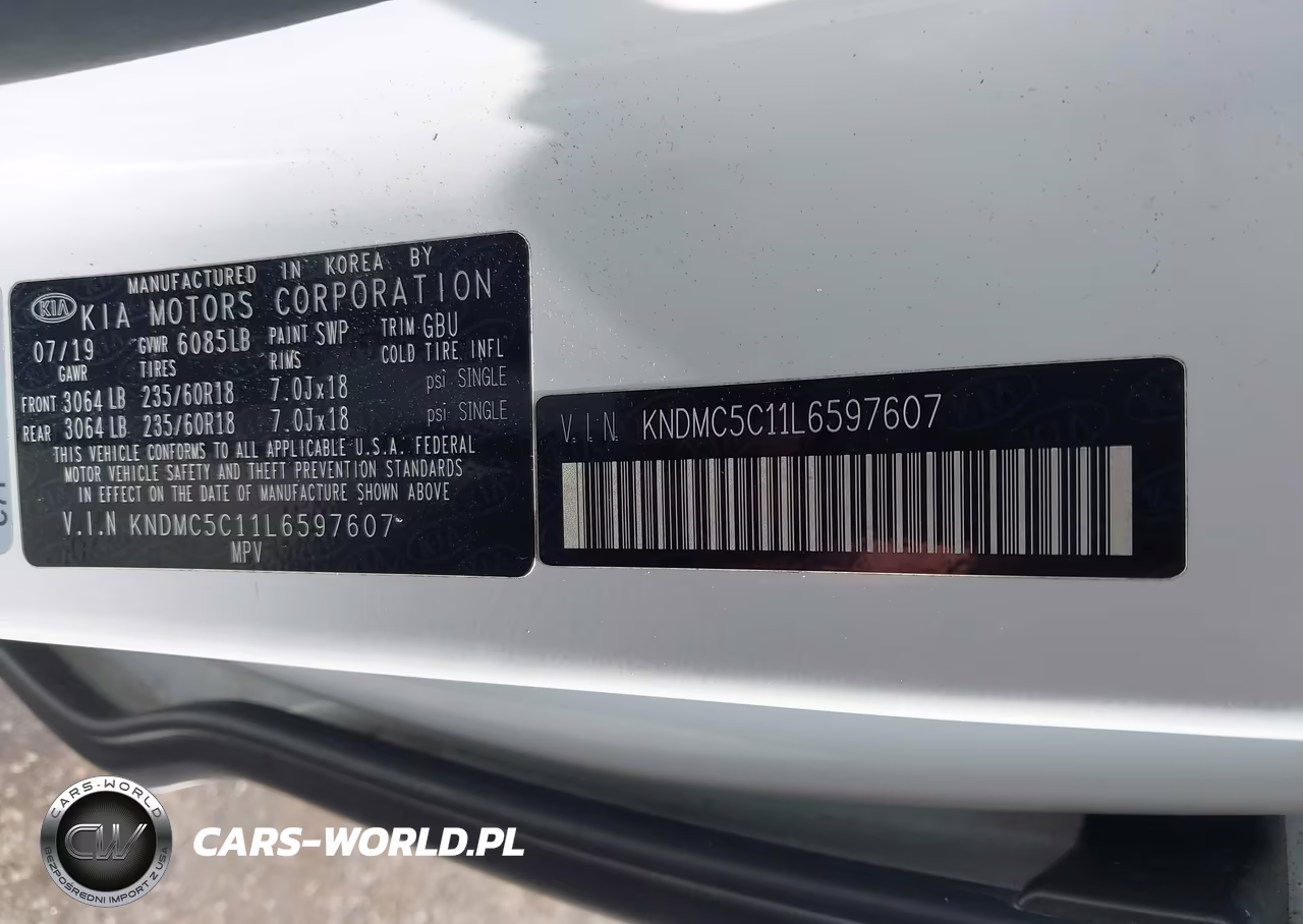 2020 Kia Sedona Ex VIN:KNDMC5C11L6597607 - 9