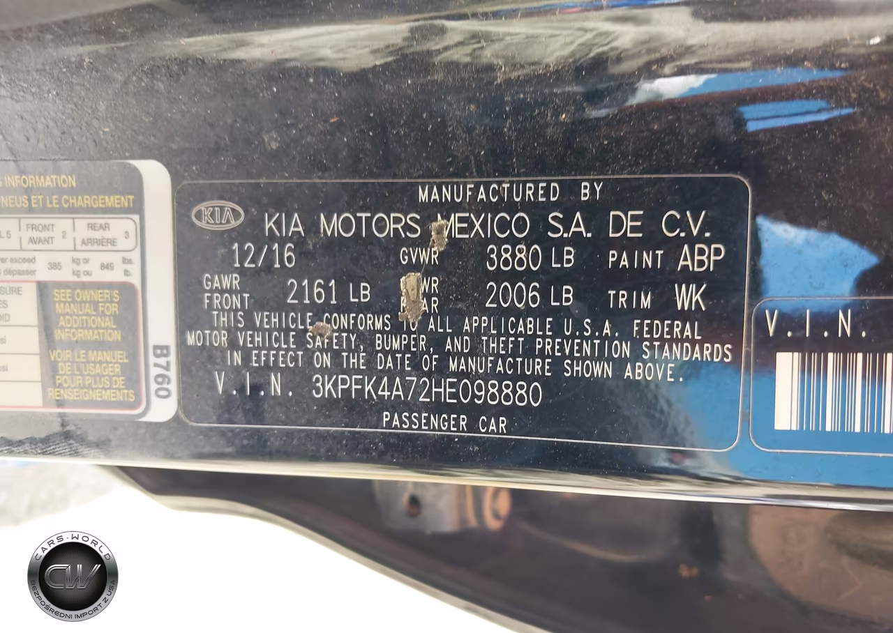 2017 Kia Forte Lx VIN:3KPFK4A72HE098880 - 9