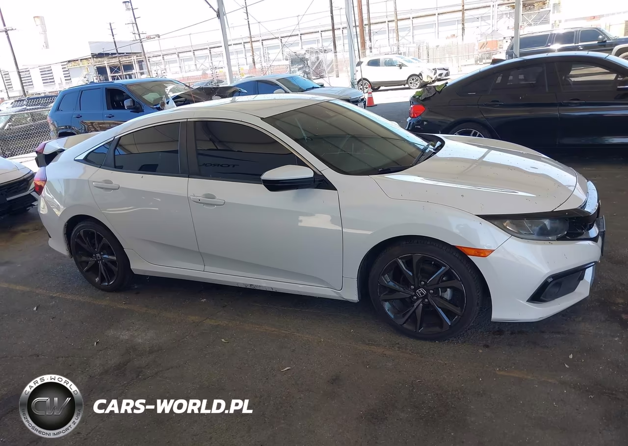 2020 Honda Civic Sport VIN:19XFC2F8XLE207520 - 13