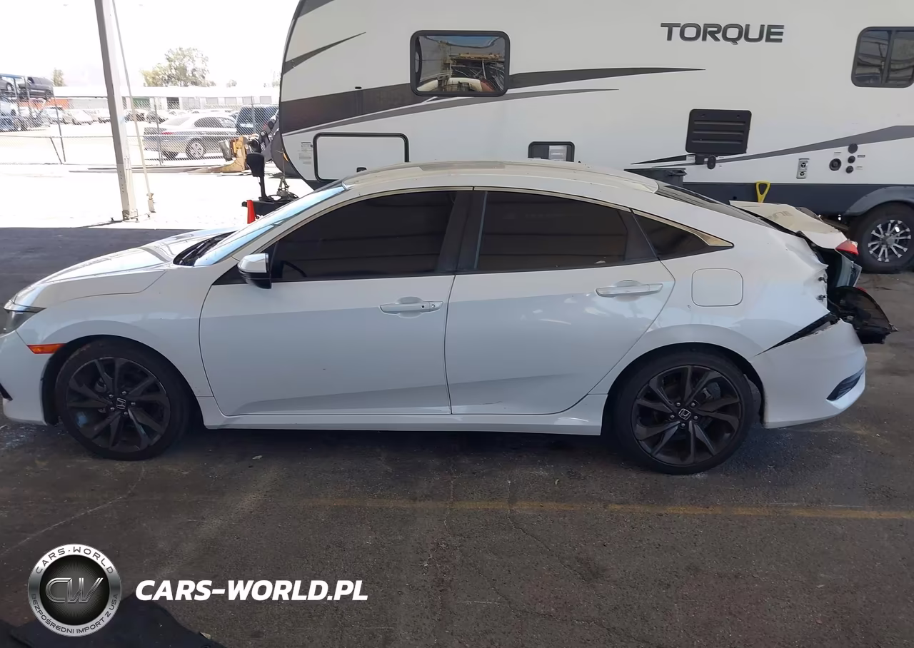 2020 Honda Civic Sport VIN:19XFC2F8XLE207520 - 14