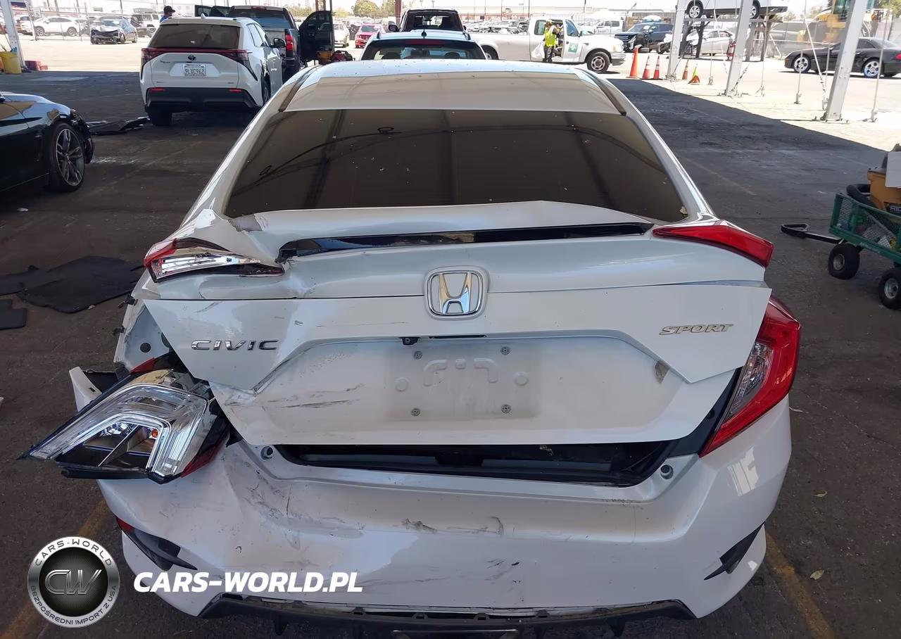 2020 Honda Civic Sport VIN:19XFC2F8XLE207520 - 16