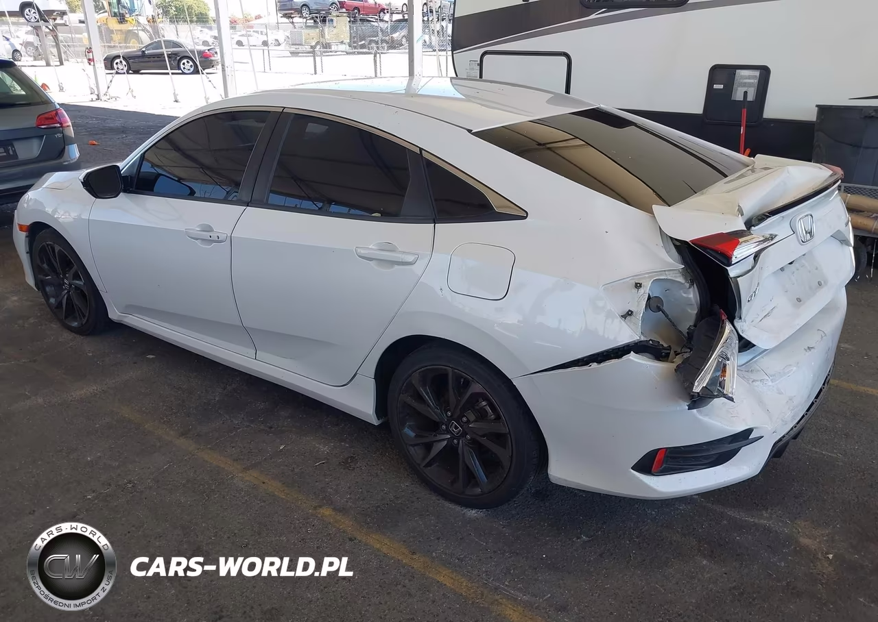 2020 Honda Civic Sport VIN:19XFC2F8XLE207520 - 3