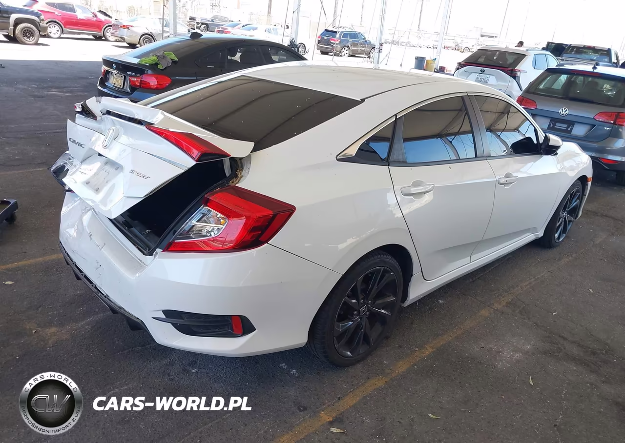 2020 Honda Civic Sport VIN:19XFC2F8XLE207520 - 4