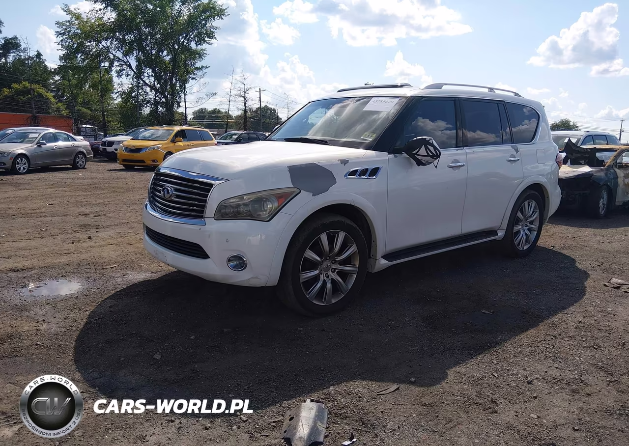 2012 Infiniti Qx56 VIN:JN8AZ2NC6C9317777 - 2