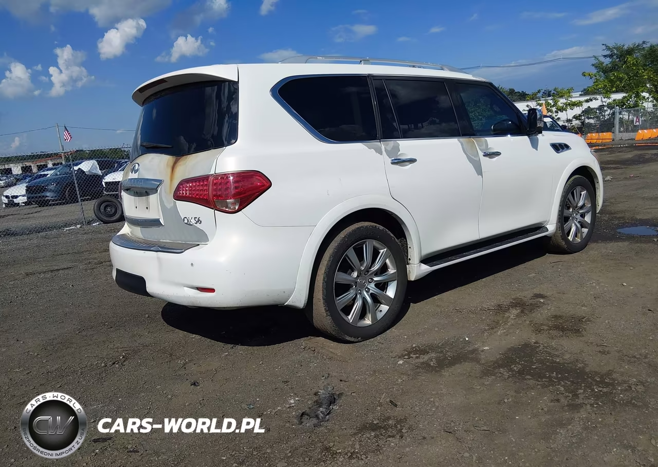 2012 Infiniti Qx56 VIN:JN8AZ2NC6C9317777 - 4