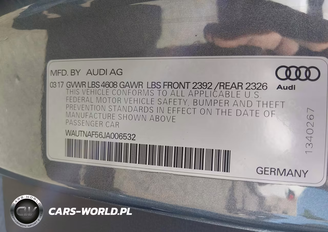 2018 Audi A5 2.0T Premium VIN:WAUTNAF56JA006532 - 9