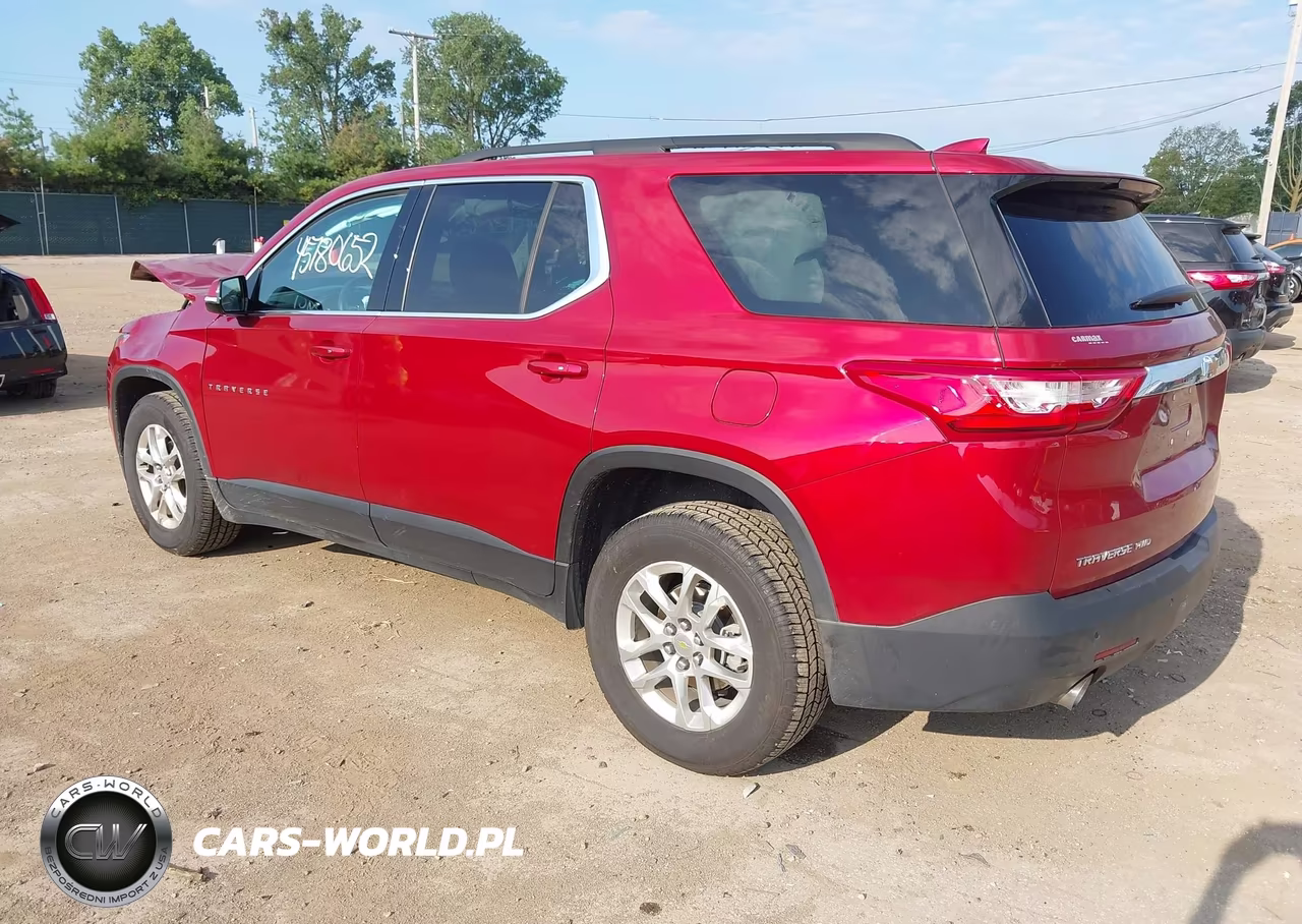 2020 Chevrolet Traverse Awd Lt Cloth VIN:1GNEVGKW2LJ238908 - 3