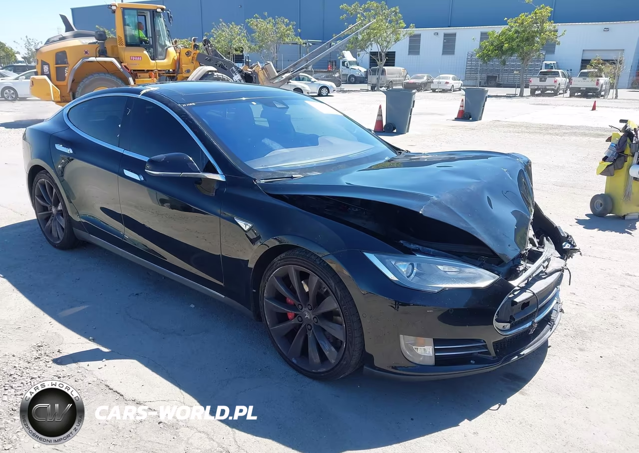 2014 Tesla Model S P85 VIN:5YJSA1H17EFP58662 - 1