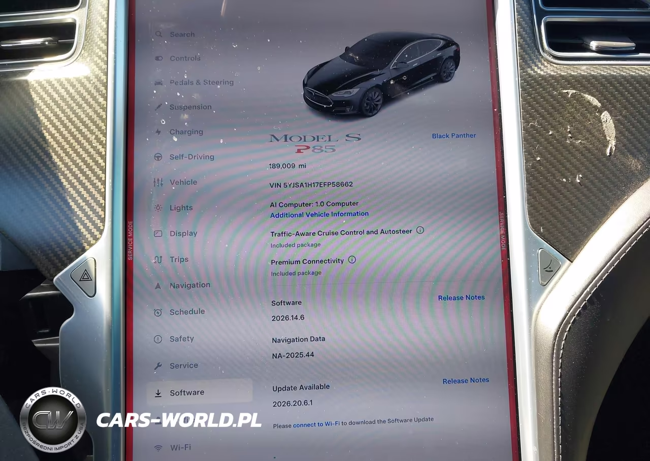 2014 Tesla Model S P85 VIN:5YJSA1H17EFP58662 - 7