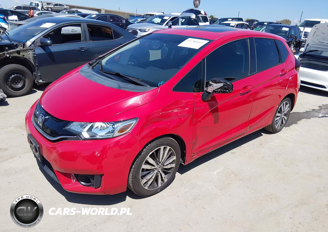 2015 Honda Fit Ex-Ex-L VIN:3HGGK5H8XFM733826 - 2
