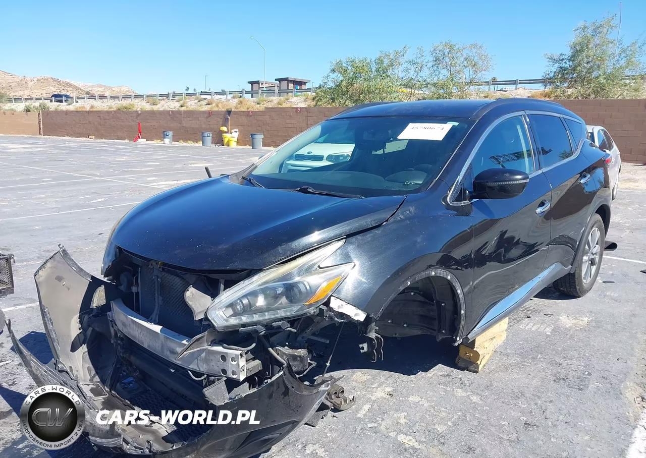2018 Nissan Murano Sv VIN:5N1AZ2MG7JN115014 - 2
