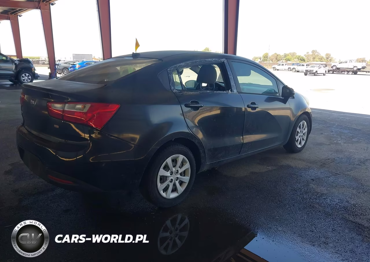 2015 Kia Rio Lx VIN:KNADM4A35F6436058 - 4