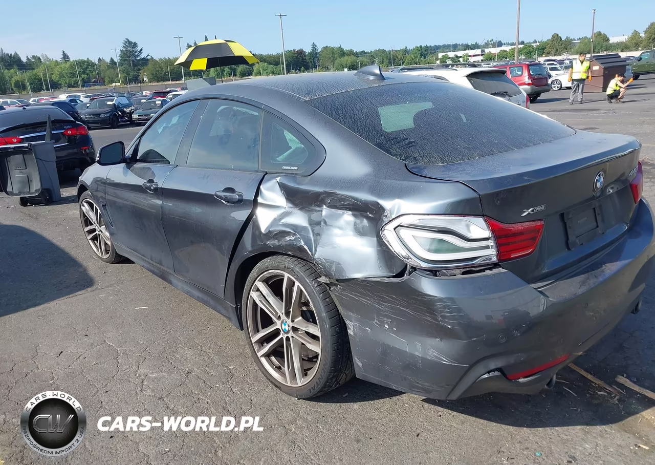 2018 BMW 440I Gran Coupe xDrive VIN:WBA4J7C59JBH15122 - 3