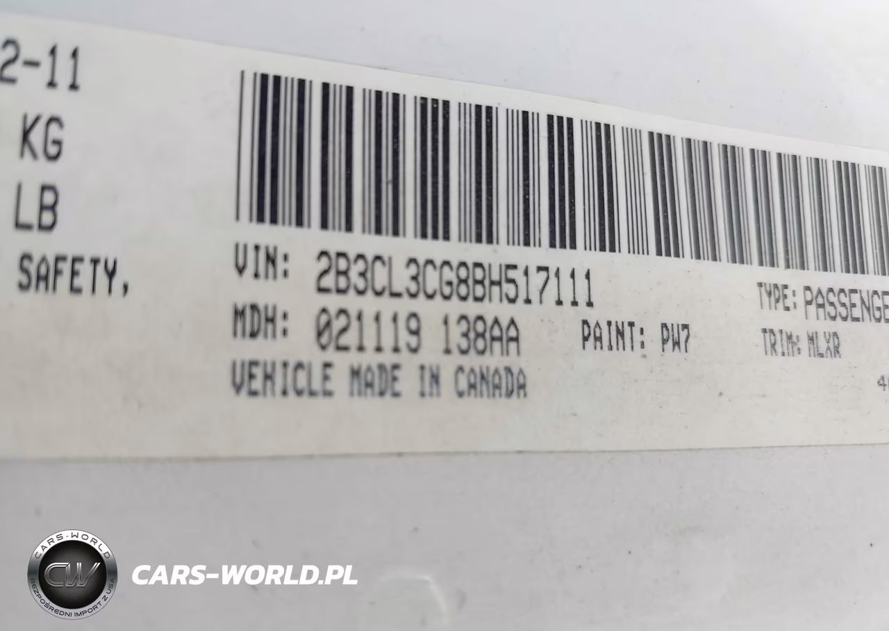 2011 Dodge Charger VIN:2B3CL3CG8BH517111 - 9