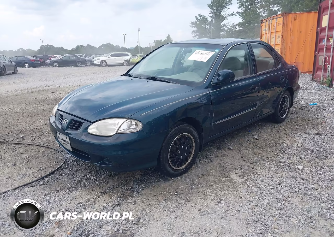 2000 Hyundai Elantra Gls VIN:KMHJF35F9YU954814 - 2