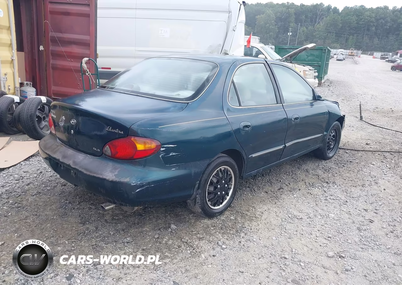 2000 Hyundai Elantra Gls VIN:KMHJF35F9YU954814 - 4