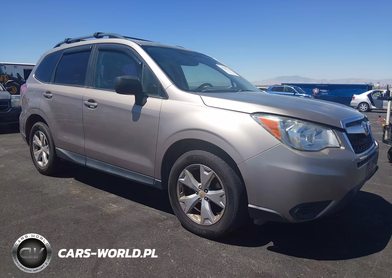 2015 Subaru Forester 2.5I – zdjęcie 1 z 16