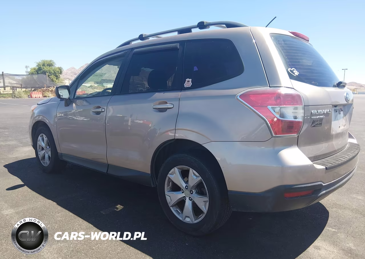 2015 Subaru Forester 2.5I VIN:JF2SJABC3FH575305 - 3