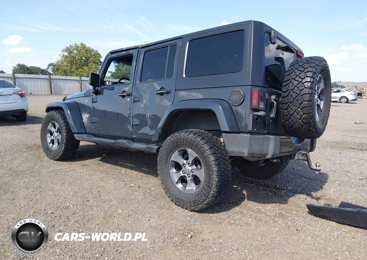 2016 Jeep Wrangler Unlimited Sahara VIN:1C4BJWEG6GL298626 - 3