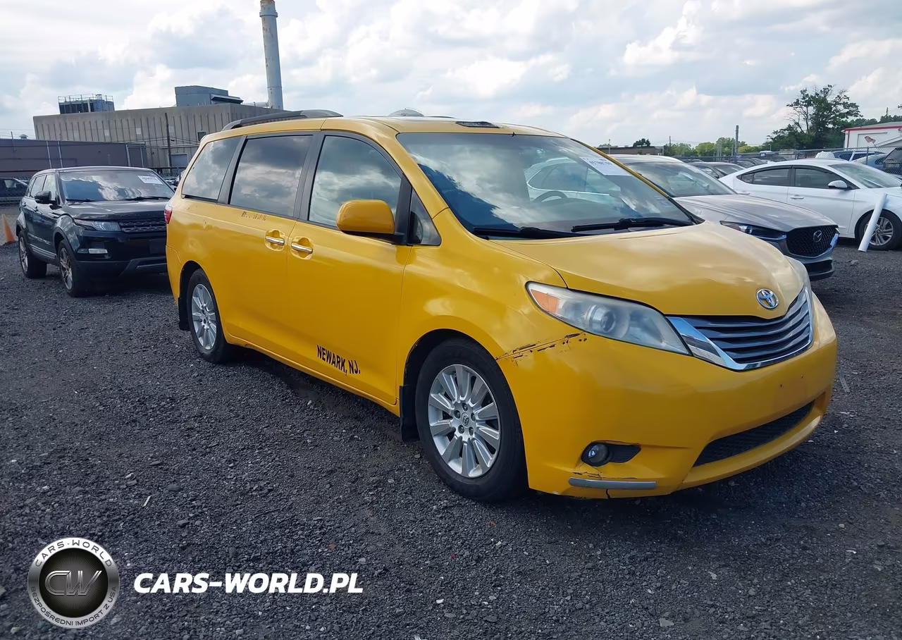2015 Toyota Sienna Xle Premium 7 Passenger VIN:5TDDK3DC1FS104584 - 1