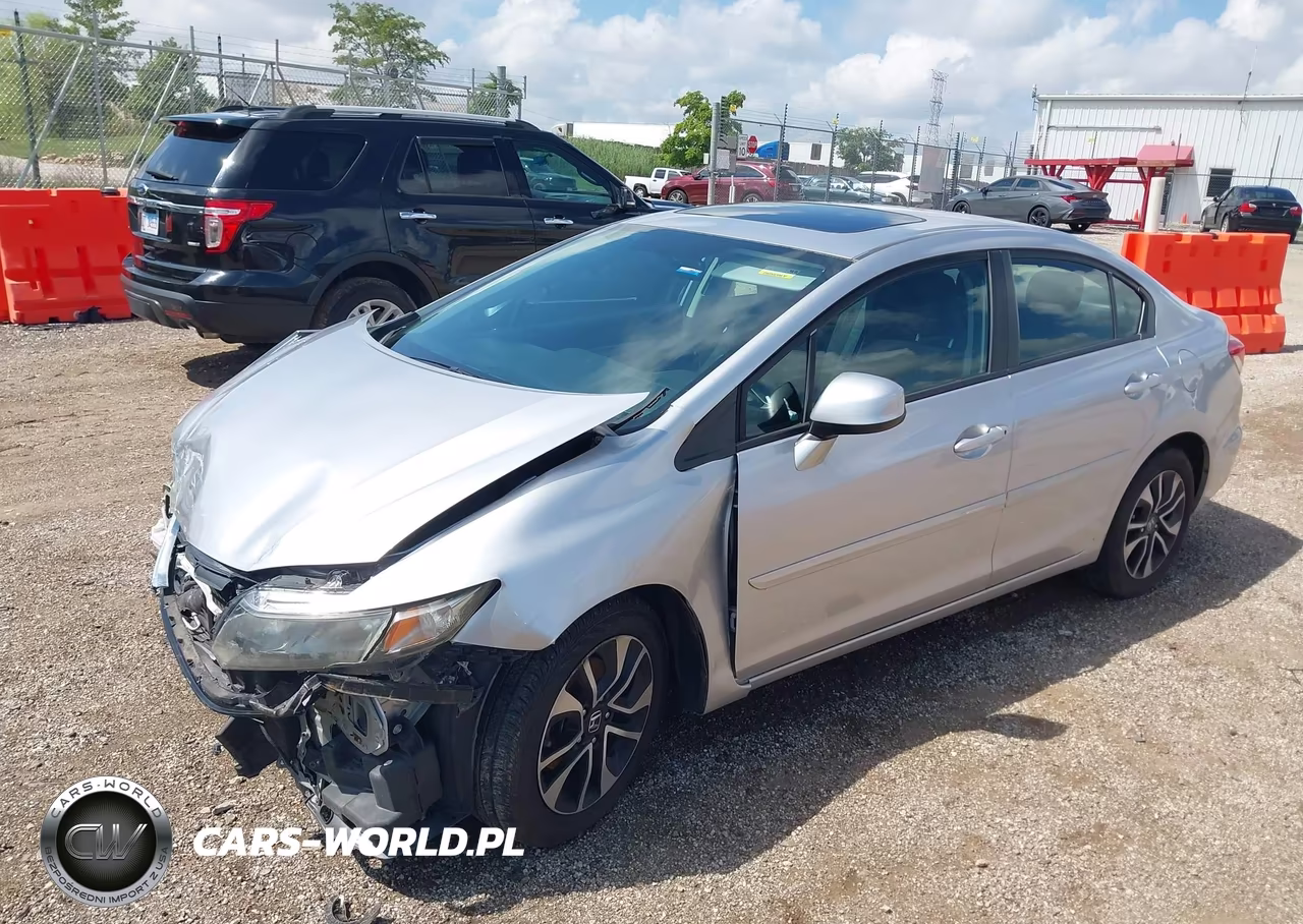 2013 Honda Civic Ex VIN:19XFB2F84DE029835 - 2