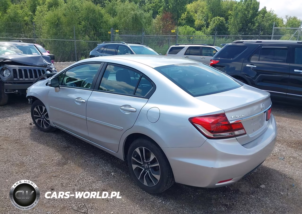 2013 Honda Civic Ex VIN:19XFB2F84DE029835 - 3