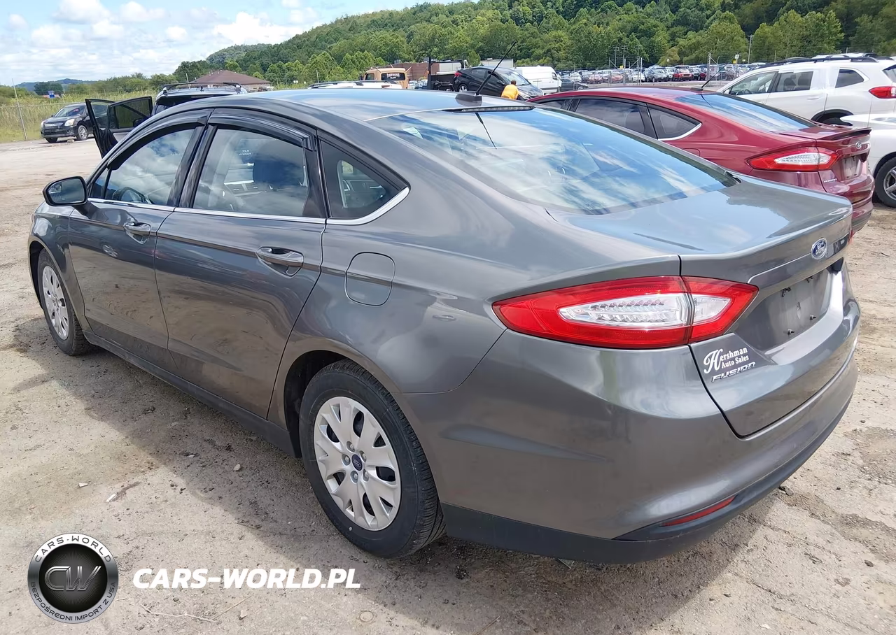2014 Ford Fusion S VIN:3FA6P0G79ER368604 - 3