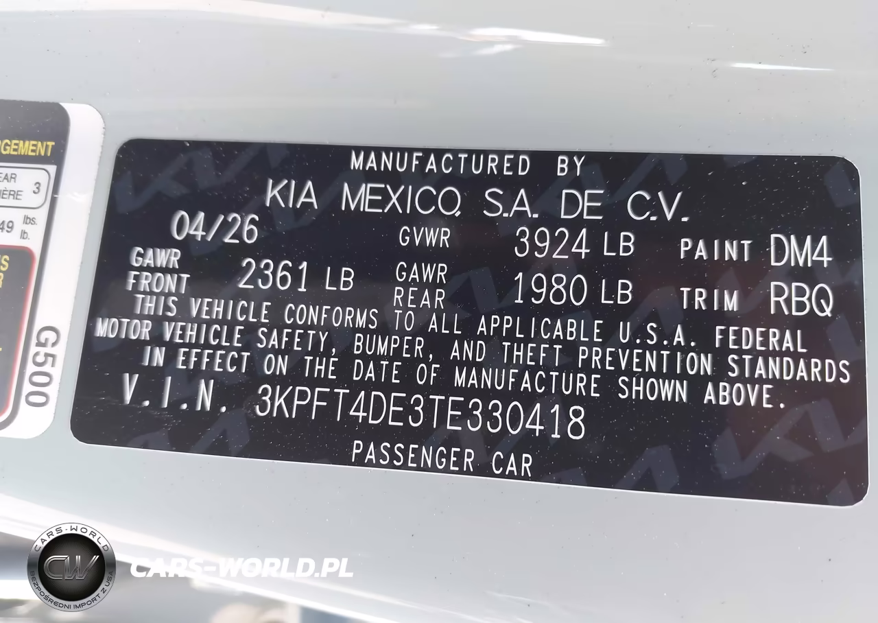 2026 Kia K4 Lxs VIN:3KPFT4DE3TE330418 - 9