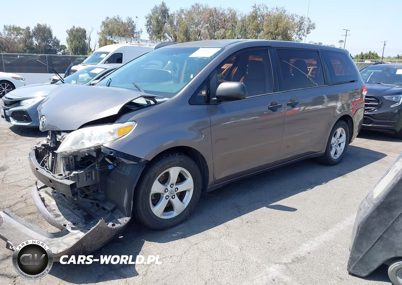 2012 Toyota Sienna Base V6 7 Passenger VIN:5TDZK3DC1CS277233 - 2