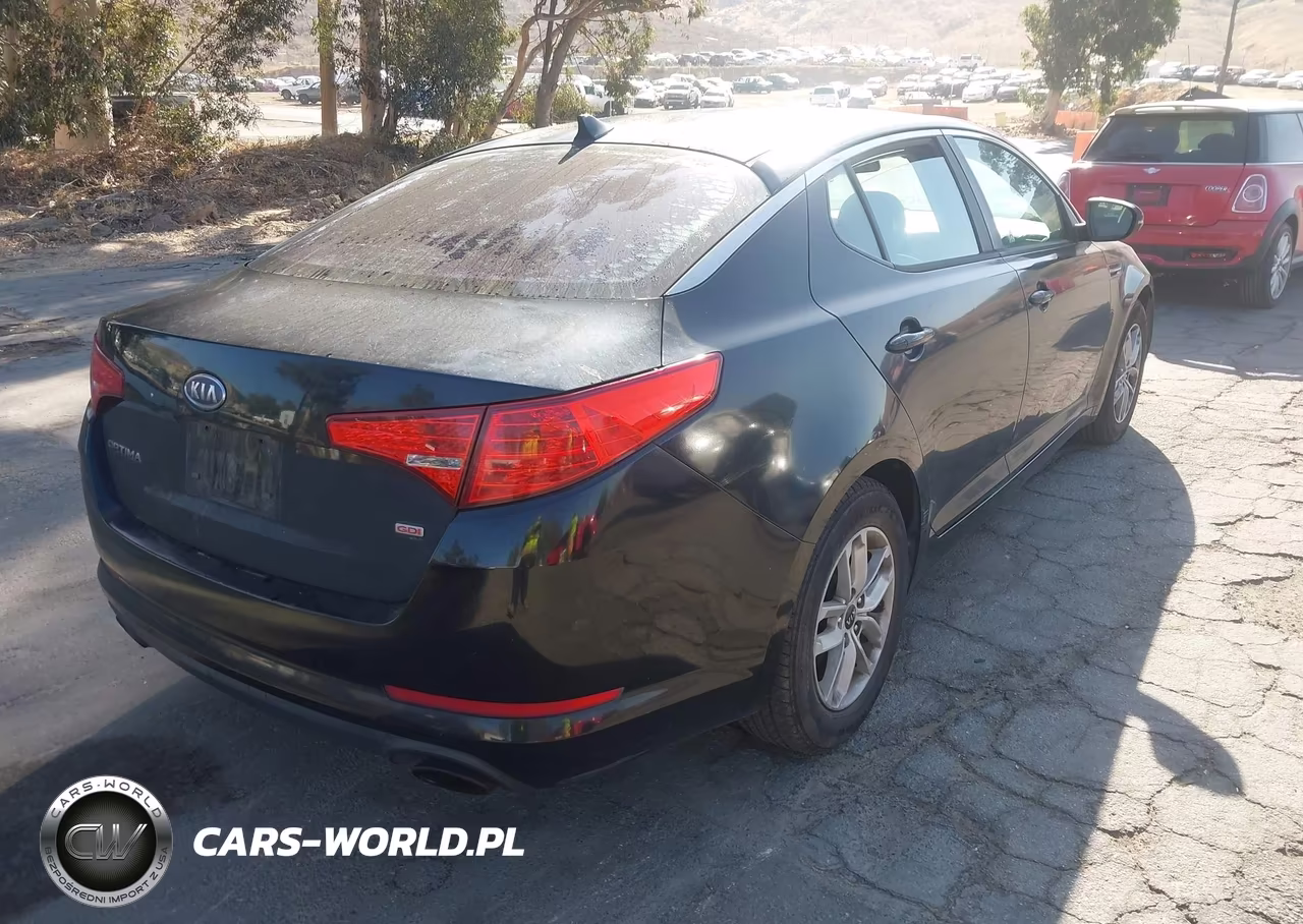 2011 Kia Optima Lx VIN:KNAGM4A74B5155126 - 4