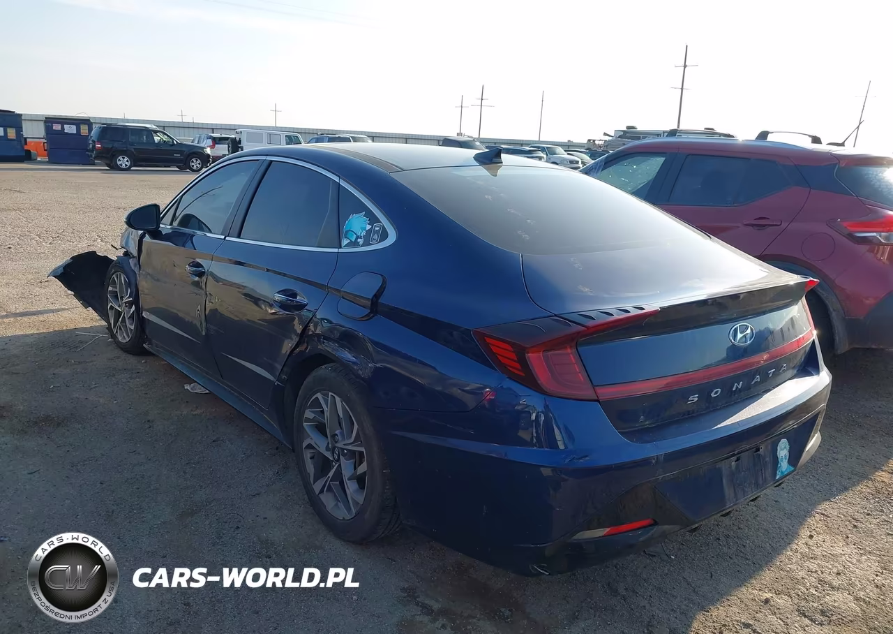 2021 Hyundai Sonata Sel VIN:5NPEF4JA2MH096354 - 3
