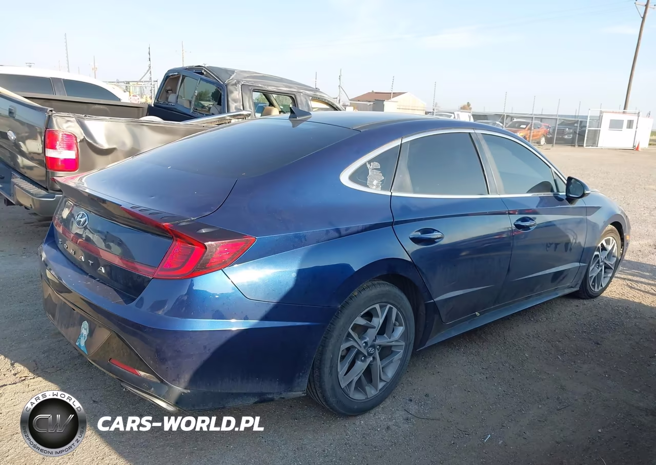2021 Hyundai Sonata Sel VIN:5NPEF4JA2MH096354 - 4