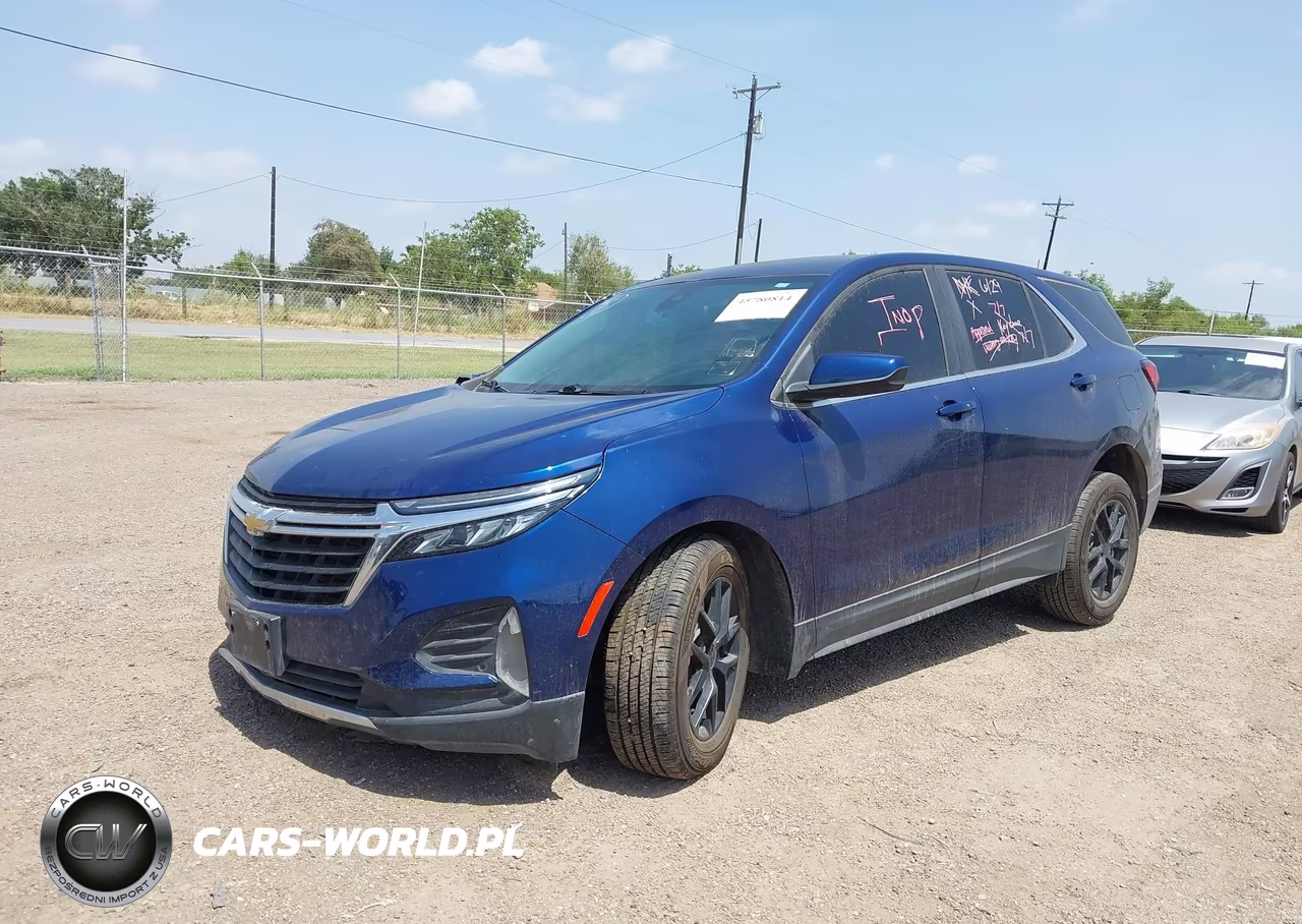 2022 Chevrolet Equinox Awd Lt VIN:3GNAXUEV1NL192204 - 2