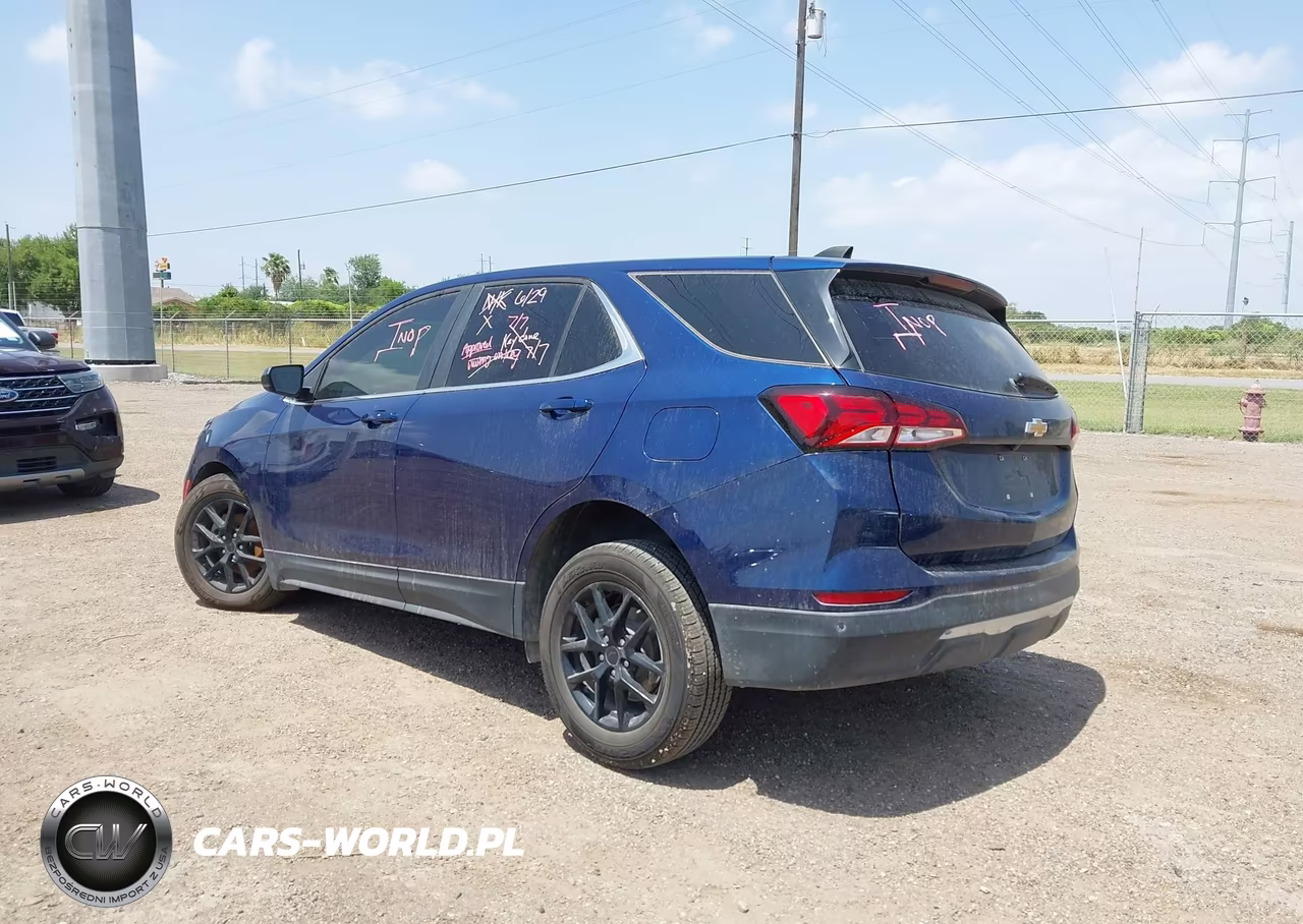 2022 Chevrolet Equinox Awd Lt VIN:3GNAXUEV1NL192204 - 3