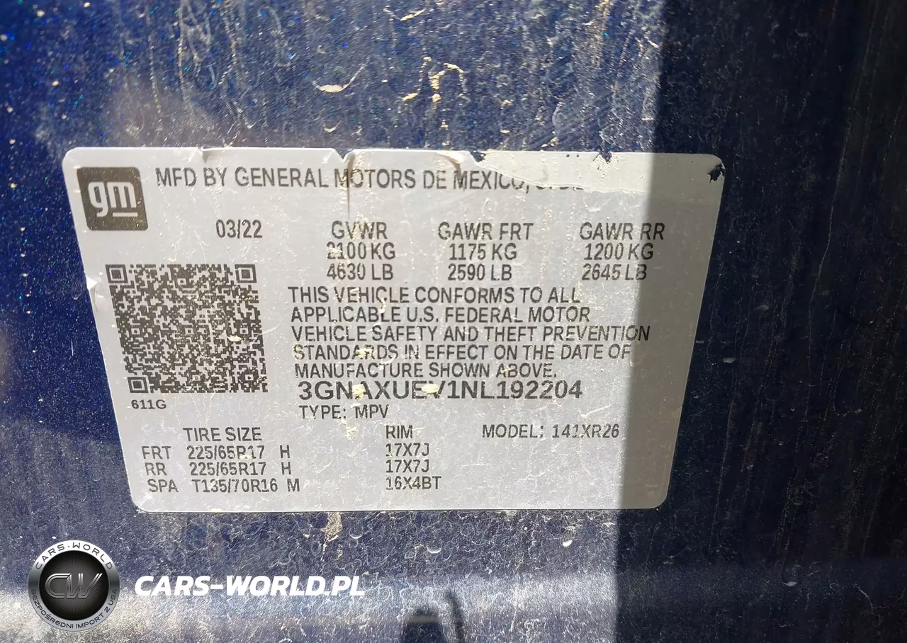2022 Chevrolet Equinox Awd Lt VIN:3GNAXUEV1NL192204 - 9