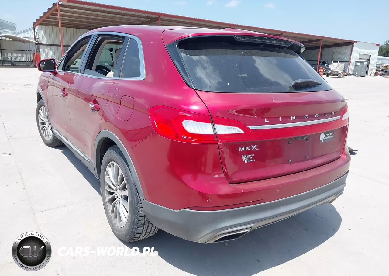 2016 Lincoln Mkx Select VIN:2LMTJ6KR7GBL24371 - 3