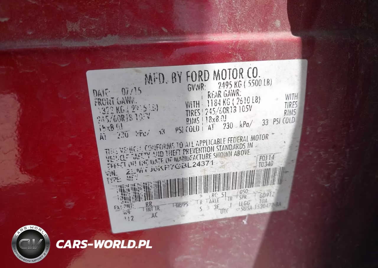 2016 Lincoln Mkx Select VIN:2LMTJ6KR7GBL24371 - 9