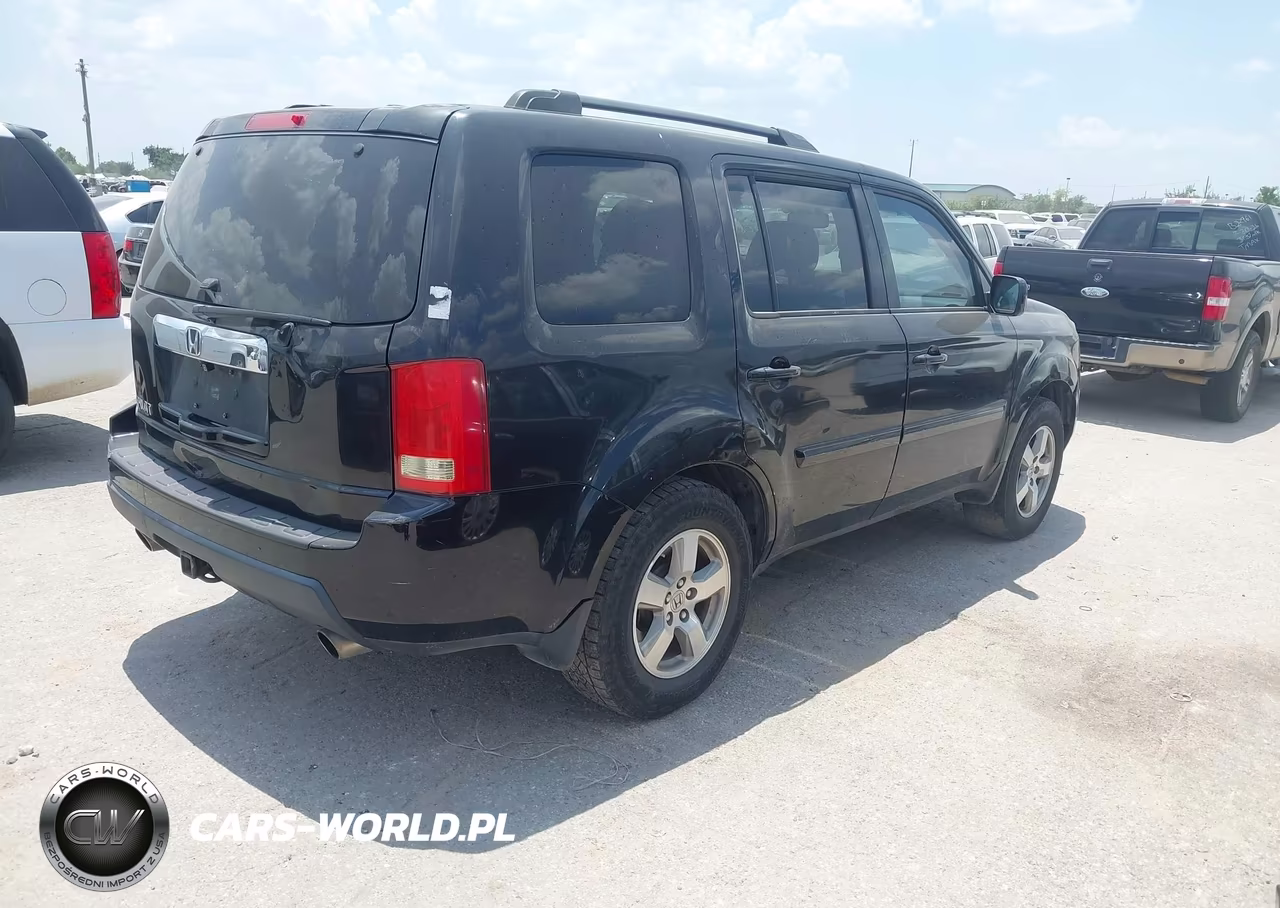 2011 Honda Pilot Ex-L VIN:5FNYF3H59BB039936 - 4