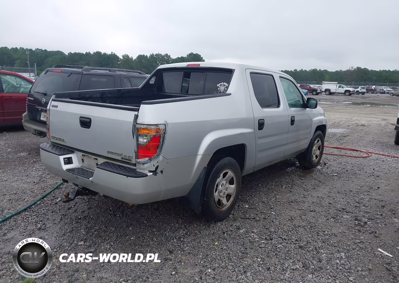2008 Honda Ridgeline Rt VIN:2HJYK16288H539867 - 4