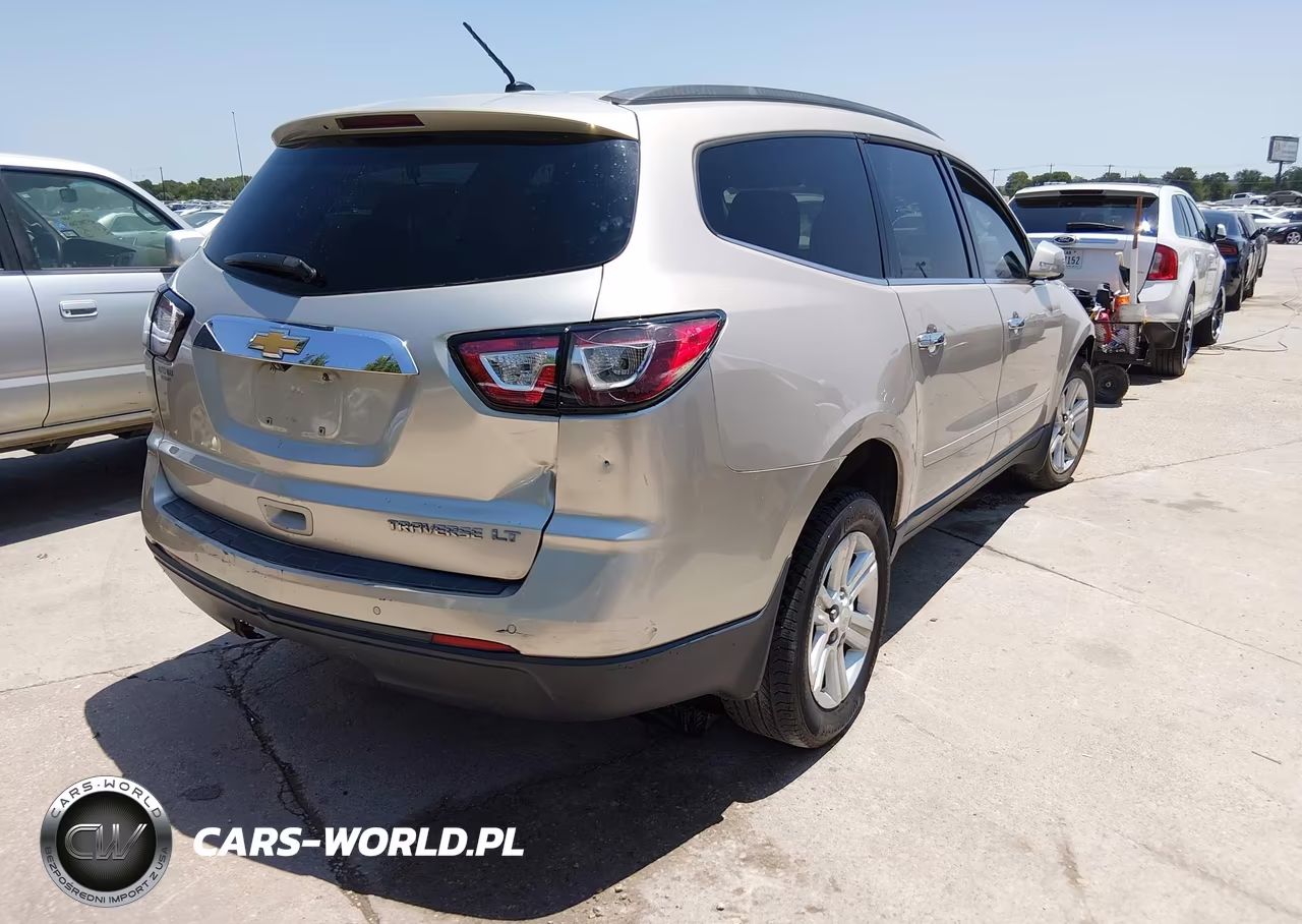 2014 Chevrolet Traverse Lt VIN:1GNKRGKD3EJ358600 - 4