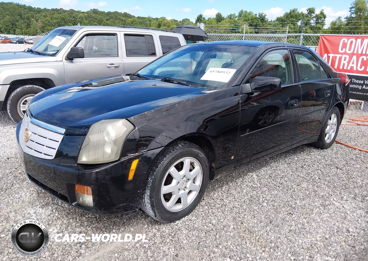 2007 Cadillac Cts Base W-1Sb VIN:1G6DP577570124940 - 2