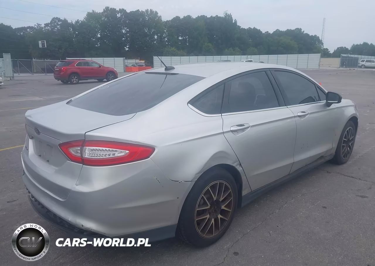2014 Ford Fusion S VIN:3FA6P0G73ER159813 - 4