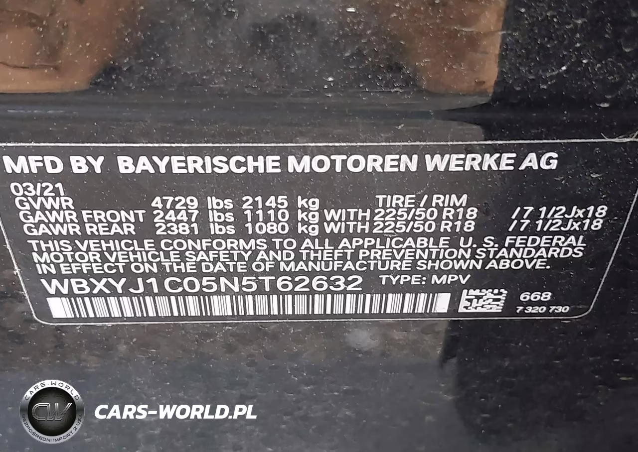 2022 BMW X2 xDrive28I VIN:WBXYJ1C05N5T62632 - 9