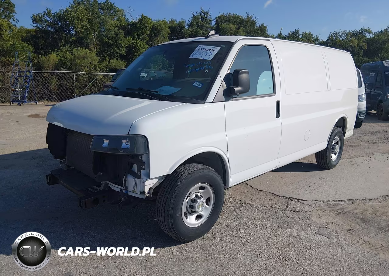2024 Chevrolet Express Cargo Rwd 2500 Regular Wheelbase Wt VIN:1GCWGAFPXR1292523 - 2