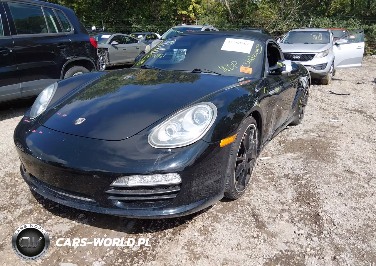 2012 Porsche Boxster Black Edition-S-Spyder VIN:WP0CB2A8XCS799138 - 2