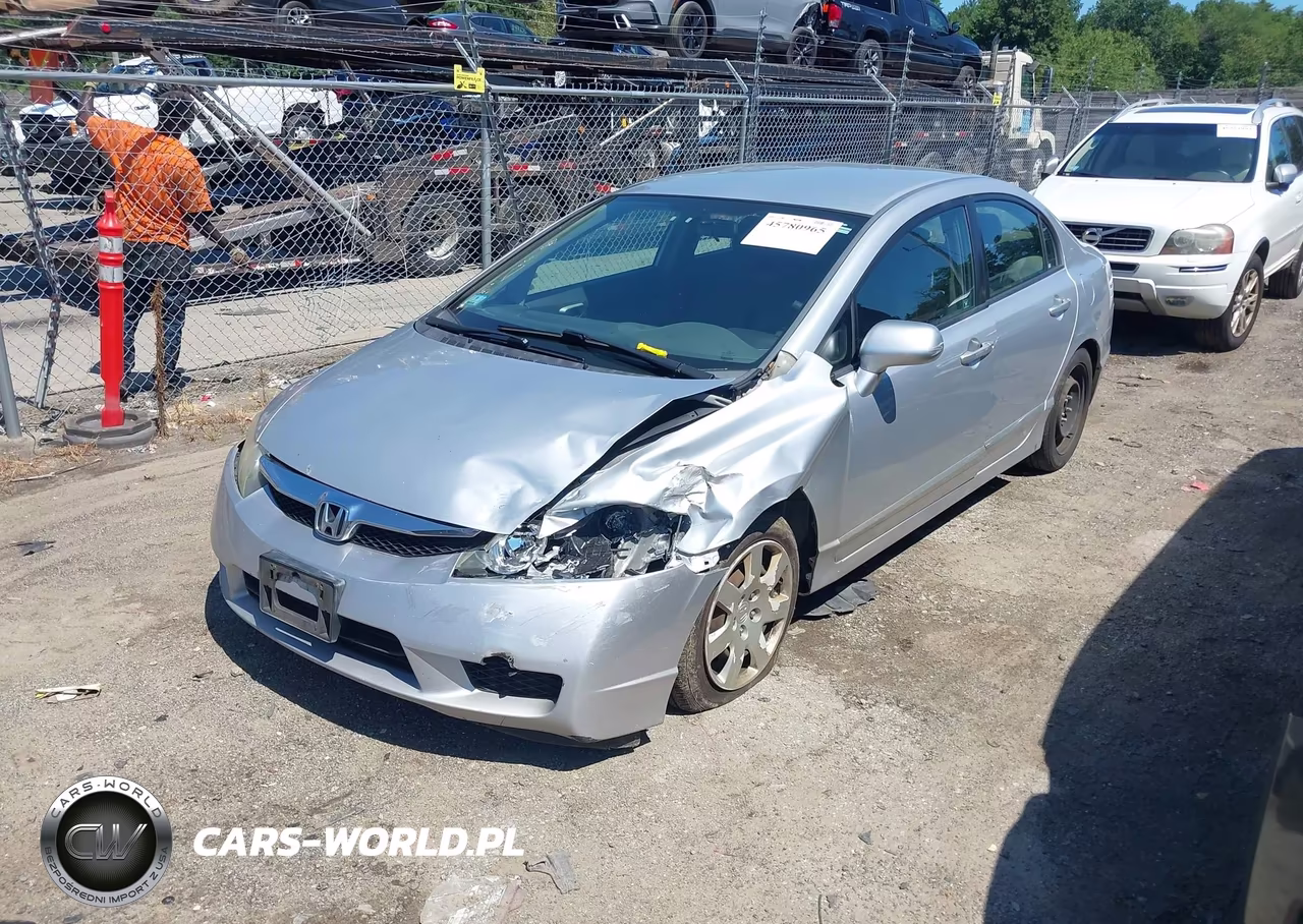 2010 Honda Civic Lx VIN:2HGFA1F51AH584830 - 2