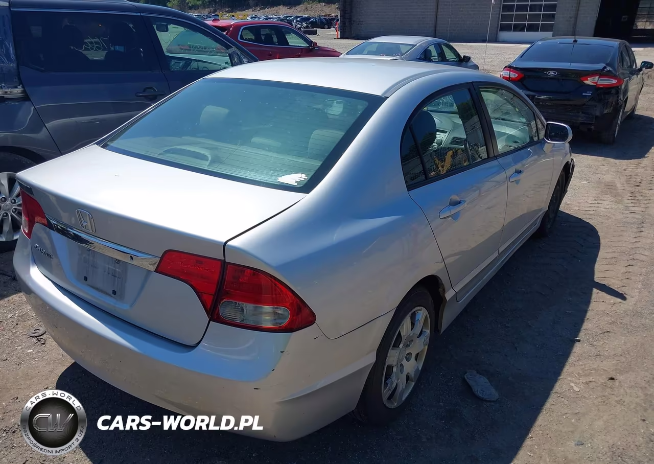 2010 Honda Civic Lx VIN:2HGFA1F51AH584830 - 4