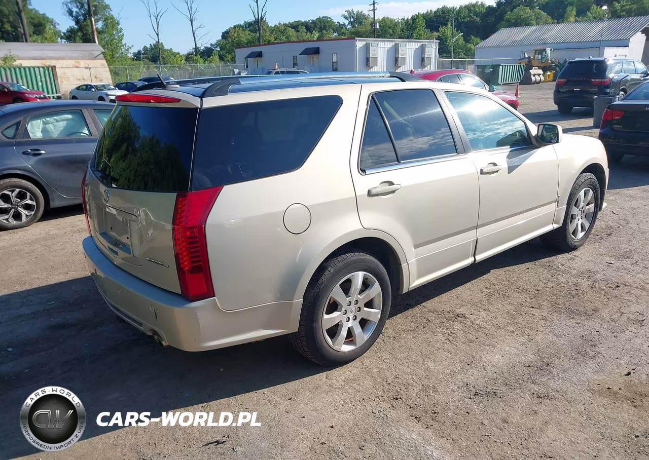 2008 Cadillac Srx V6 VIN:1GYEE437780206591 - 4