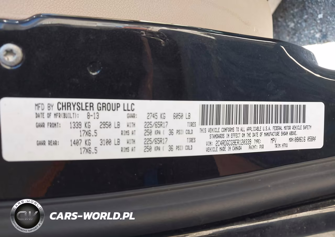 2014 Dodge Grand Caravan Sxt VIN:2C4RDGCG9ER120339 - 9