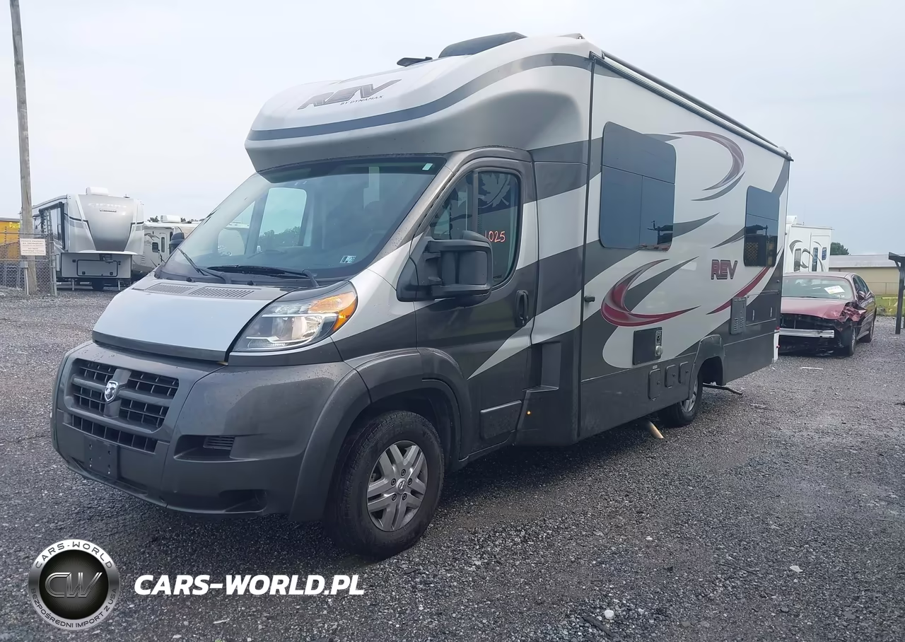 2015 Ram Promaster 3500 Cutaway Low Roof VIN:3C7WRVLGXFE505651 - 2